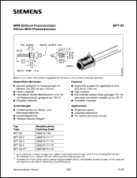 BPY62 Datasheet