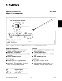 BPY64P Datasheet