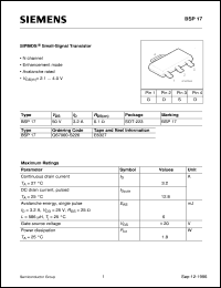 BSP17 Datasheet