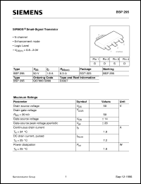 BSP295 Datasheet