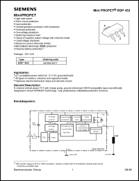 BSP452 Datasheet
