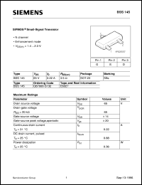 BSS145 Datasheet