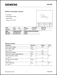 BSS295 Datasheet