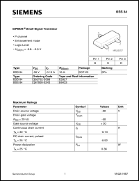 BSS84 Datasheet