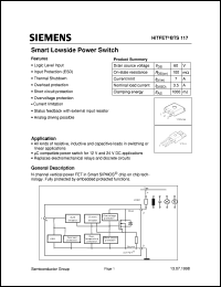 BTS117 Datasheet