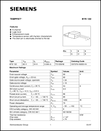 BTS132 Datasheet
