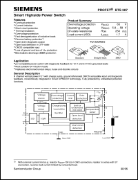 BTS307 Datasheet