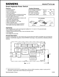 BTS308 Datasheet