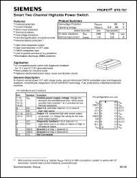 BTS707 Datasheet