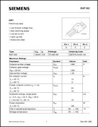BUP202 Datasheet