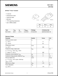 BUZ110S Datasheet