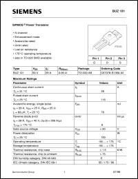 BUZ101 Datasheet