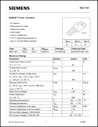 BUZ102 Datasheet