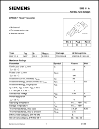 BUZ11A Datasheet