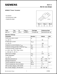 BUZ12 Datasheet