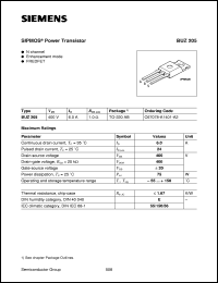 BUZ205 Datasheet