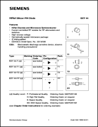 BXY44-T2ES Datasheet