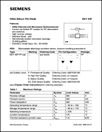 BXY44P-FPES Datasheet