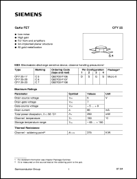 CFY25-23 Datasheet
