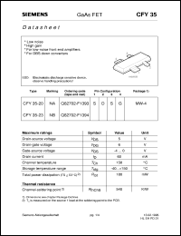 CFY35-23 Datasheet