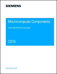 SAB-C515-1R24M Datasheet