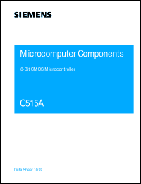 SAB-C515A-L24M Datasheet