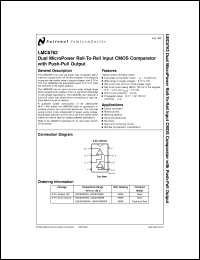 LMC6762AIMX Datasheet