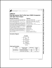 LMC6772AIN Datasheet