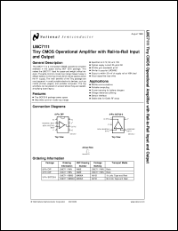 LMC7111BIM5X Datasheet