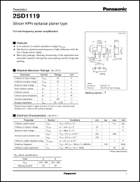 2SD1113(K) Datasheet