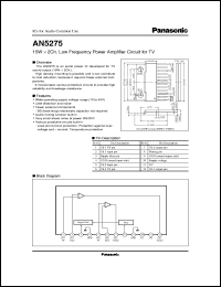 AN5275 Datasheet