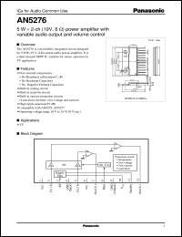 AN5276 Datasheet