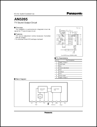 AN5265 Datasheet