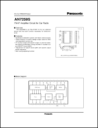 AN7291SC Datasheet