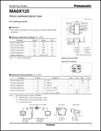 MA6Z121 Datasheet