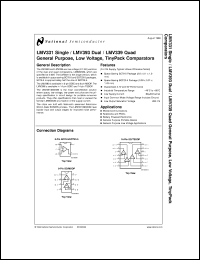LMV393MMX Datasheet