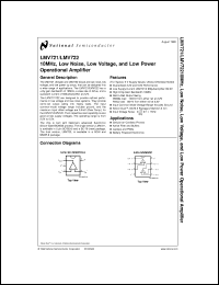 LMV7255M5 Datasheet