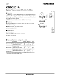 CND0201A Datasheet
