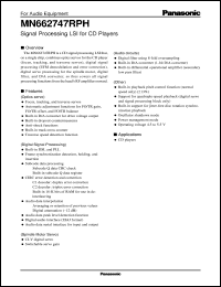 MN662747RPH Datasheet