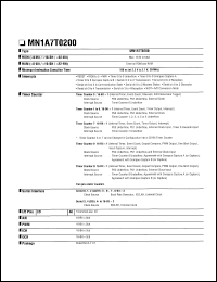MN1A7T0200 Datasheet