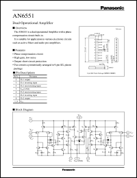 AN6551 Datasheet