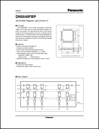 DN8648FBP Datasheet