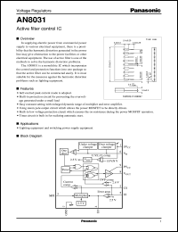 AN8031 Datasheet