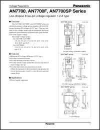 AN7708SP Datasheet