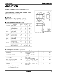 GN01010 Datasheet