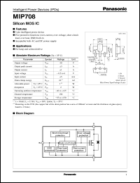 MIP708 Datasheet