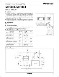 MIP803 Datasheet