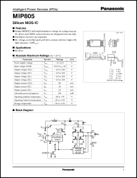 MIP805 Datasheet