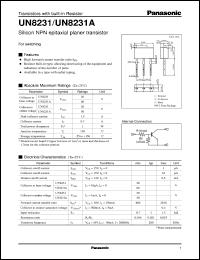UNR8231A Datasheet