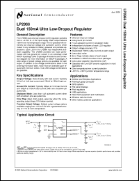 LP2966IMMX-2830 Datasheet